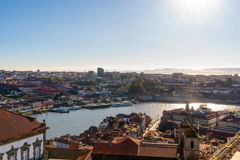Vista de Vila Nova de Gaia